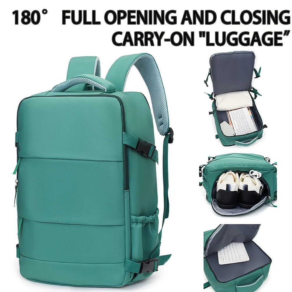 Couples Leisure Lightweight Backpack Travel Backpack Female New Backpack Student Schoolbag Large Capacity Travel Commuter Luggag