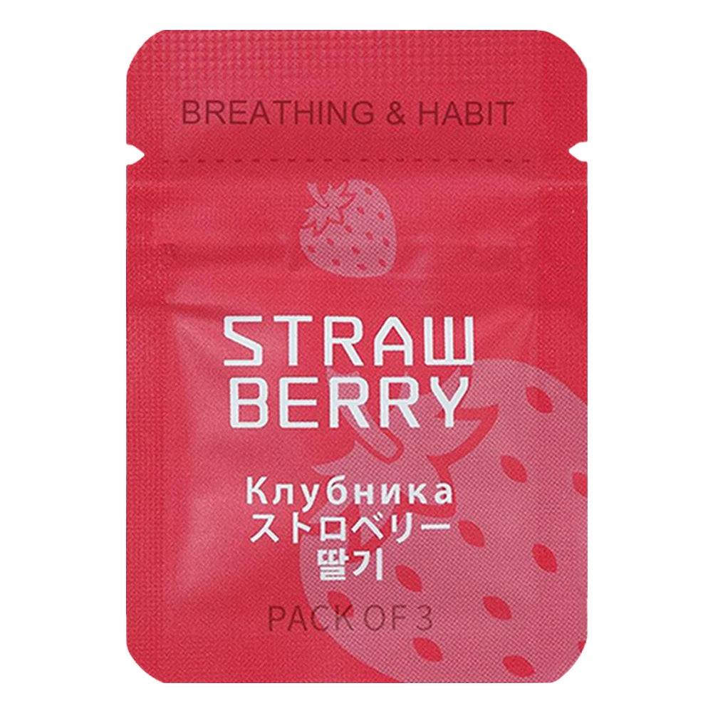 Aromatherapy Cotton Core Quit Smoking Fruit Flavors Decompression Cotton Filter or Stress Anxiety Necklace Breathing Tool