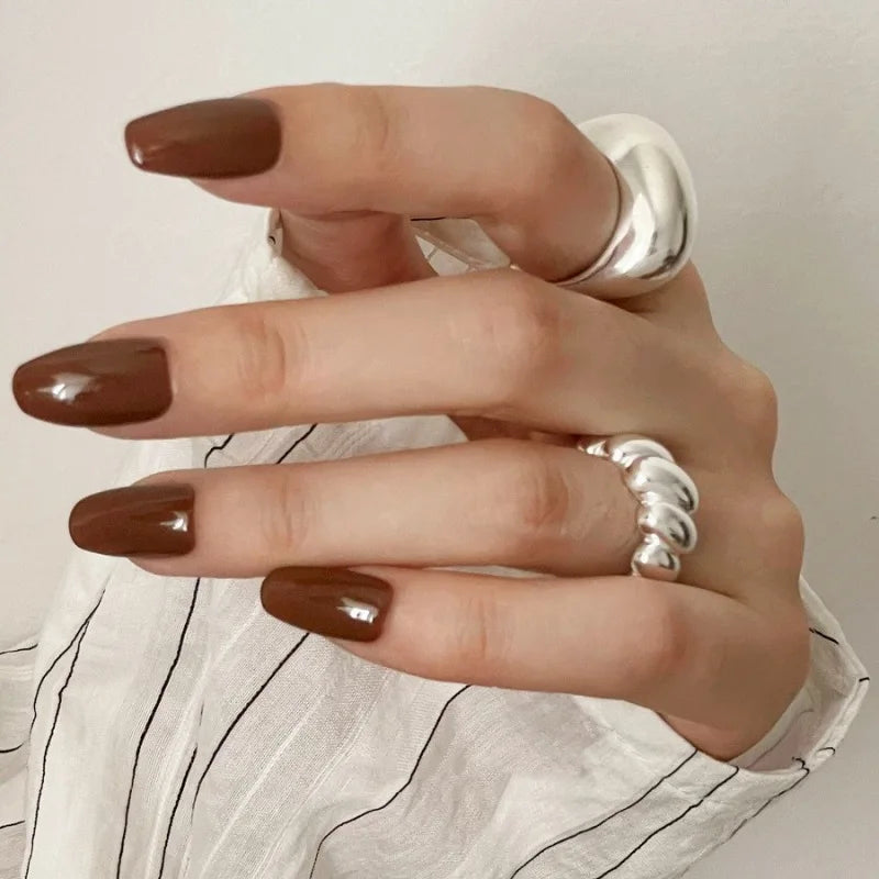 VENTFILLE 925 Sterling Silver Trend Arched Wide Ring For Female Geometry Punk Design Jewelry Asymmetric Gift Dropshipping