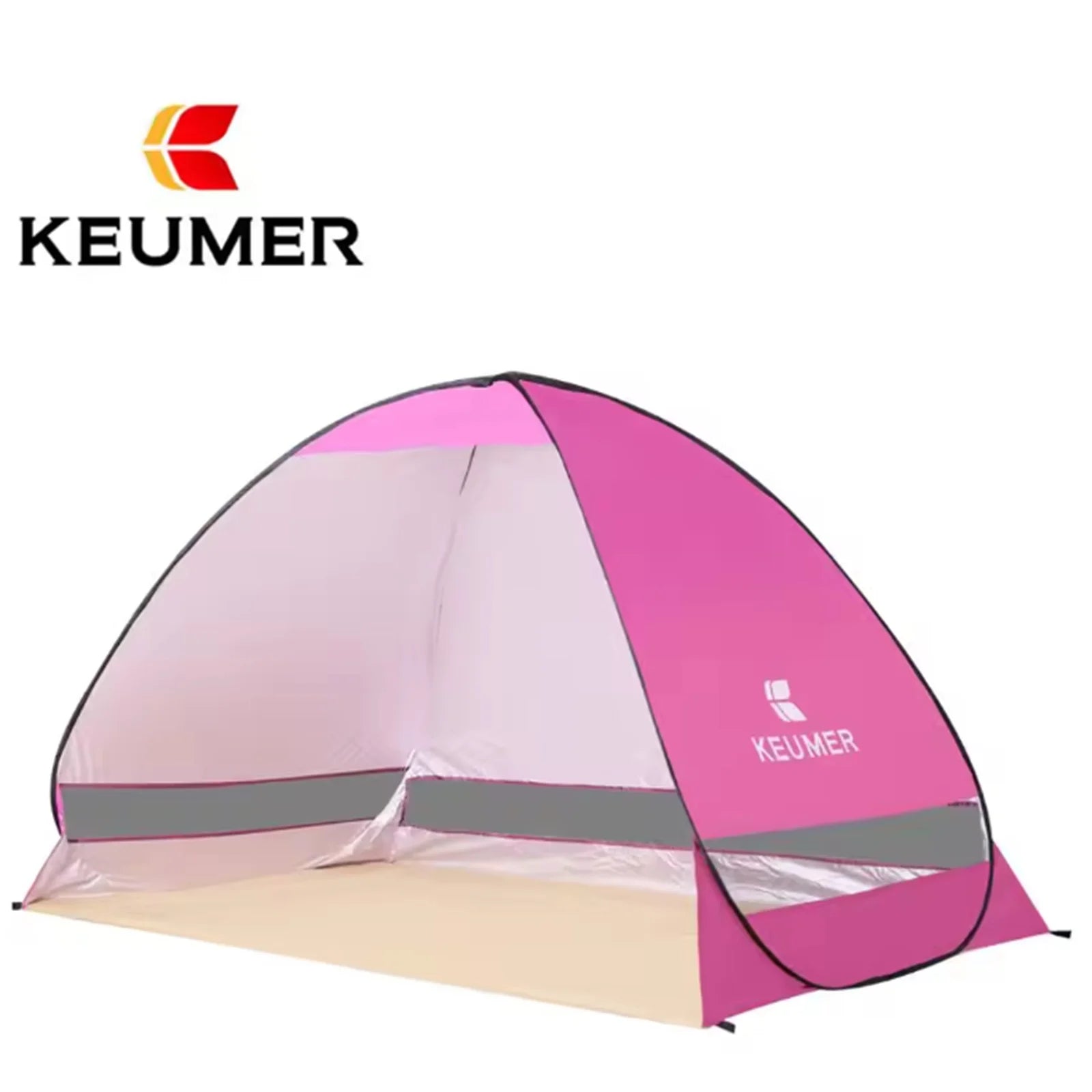 Folding Automatic Camping Ultralight Tent Beach Tent 2 Persons Tent Instant Pop Up Open Anti UV Awning Tents Outdoor Sunshelter