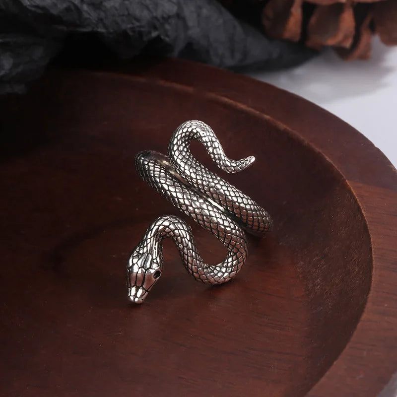 925 Sterling Silver Entanglement Snake Rings Adjustable Rings For Women Engagement Wedding Luxury Jewelry Accessories Wholesale
