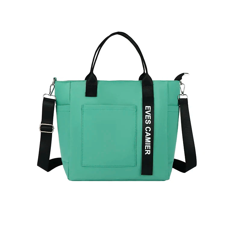 Nylon Fabric Shoulder Bag Casual Large Capacity Versatile Crossbody Bag Daily Commuting Tote Bag