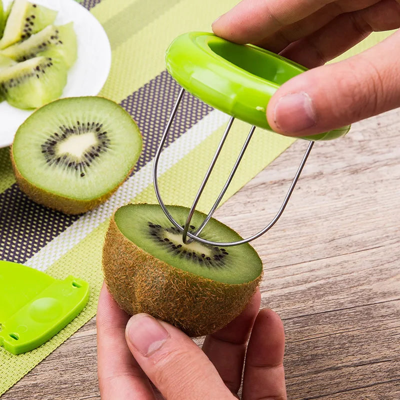 1pcs Kiwi Cutter Kitchen Detachable Creative Fruit Peeler Salad Cooking Tool Lemon Peeling Gadgets and Accessories 1pc