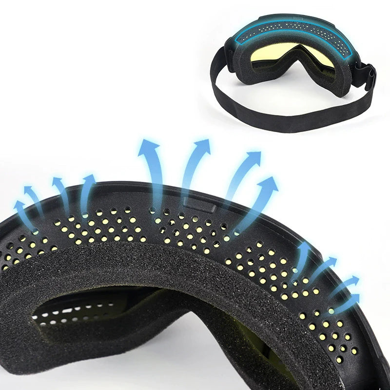 Outdoor Sport Windproof Mask Goggle HD Bicycle Glasses Eyewear Riding Summer UV Protection Sunglasses