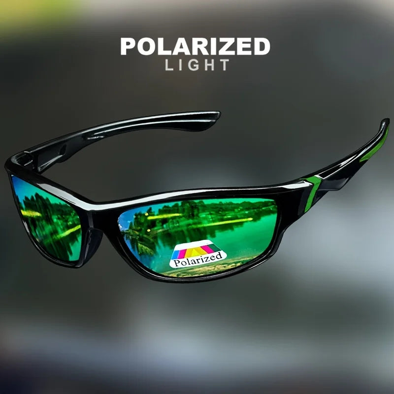 1/3PCS Vintage Sports Sunglasses Men Women Fishing Running Cycling Mountaineering Sport Man Sun Glasses Anti-Glare UV400