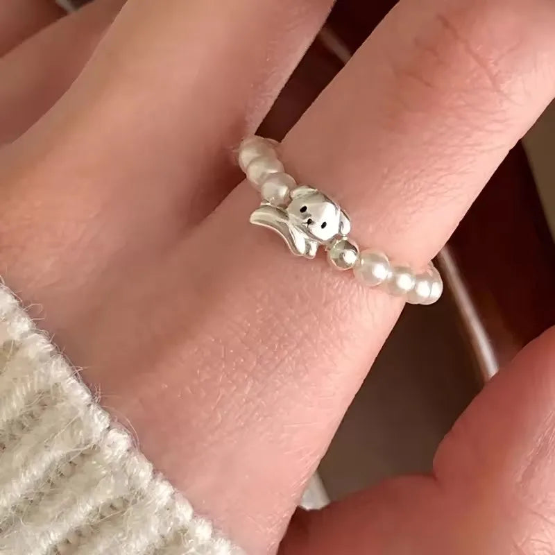 VENTFILLE 925 Sterling Silver Trend Arched Wide Ring For Female Geometry Punk Design Jewelry Asymmetric Gift Dropshipping